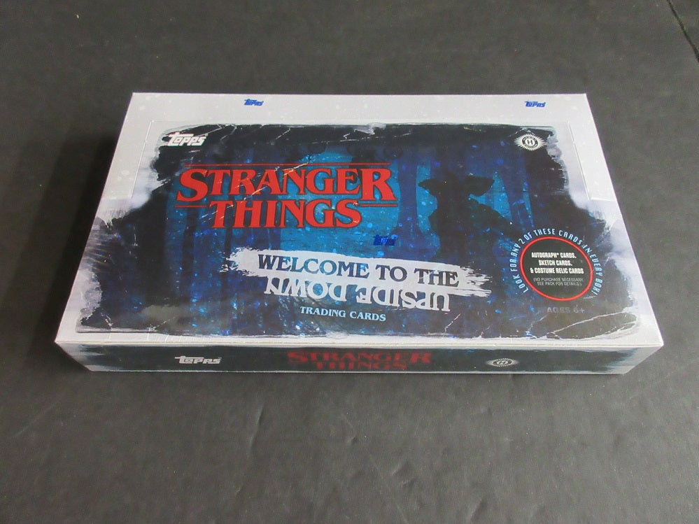 2019 Topps Stranger Things Welcome To The Upside Down Box (Hobby) (24/7)