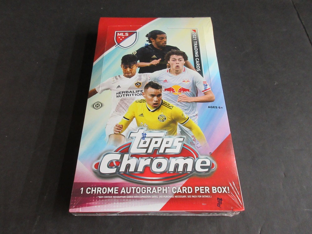 2020/21 Topps Chrome MLS Soccer Box (Hobby) (18/4)
