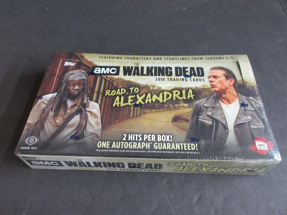 2018 Topps The Walking Dead Road To Alexandria Box (Hobby) (24/8)