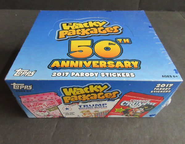 2017 Topps Wacky Packages 50th Anniversary Complete Old School Set Of 10 Cards