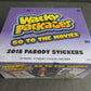 2018 Topps Wacky Packages Go To The Movies Box (24/8)