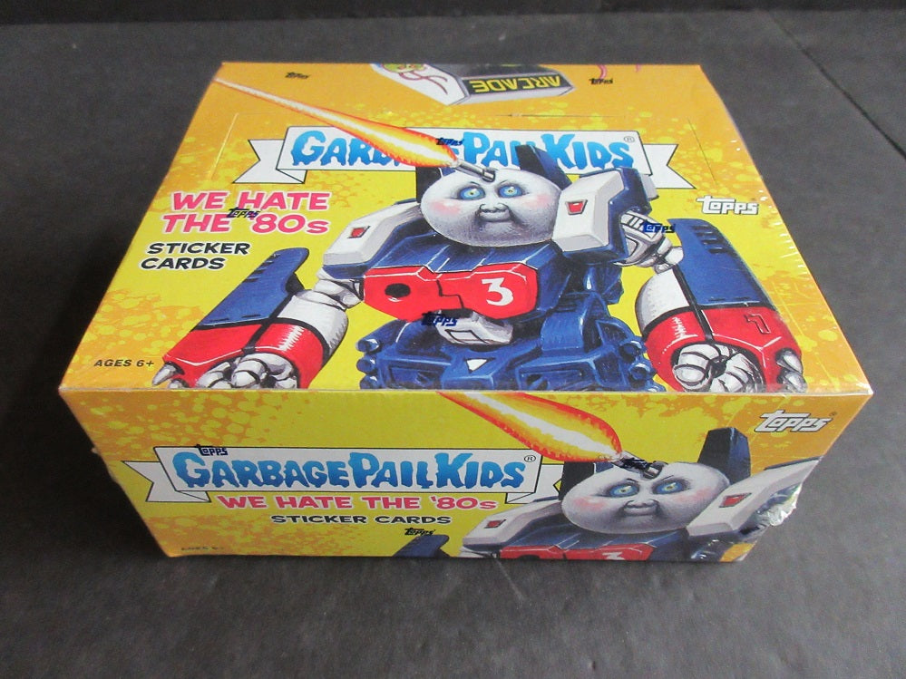 2018 Topps Garbage Pail Kids Series 1 Box: We Hate the '80s Box