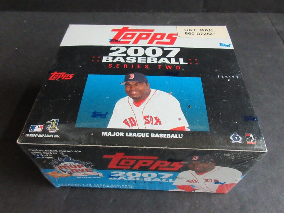 2007 Topps Baseball Series 2 Box (Retail) (24/12)