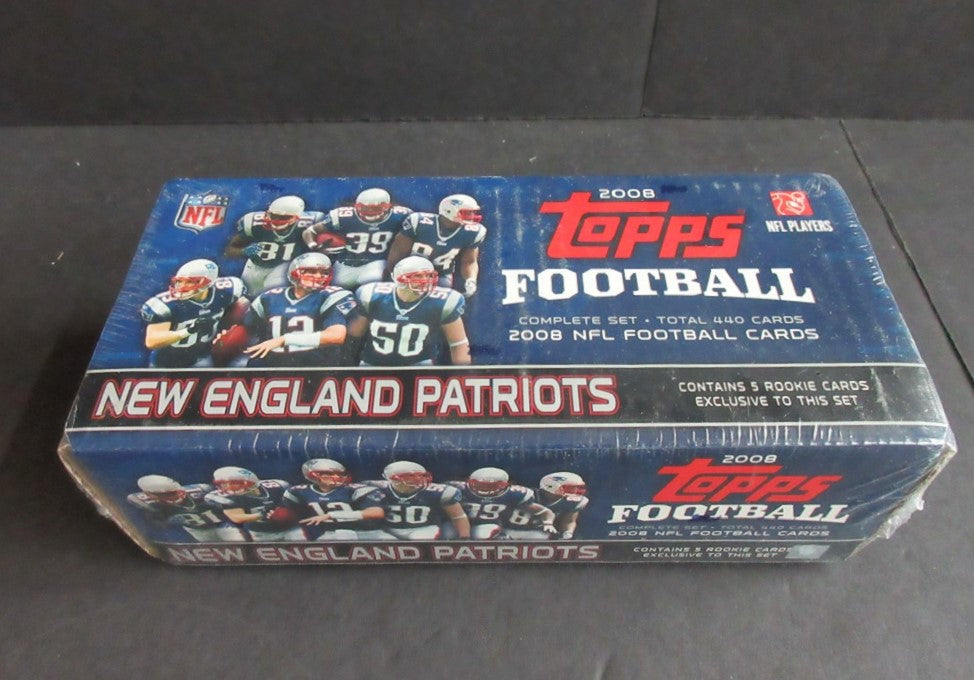 2008 Topps Football Factory Set (Patriots)