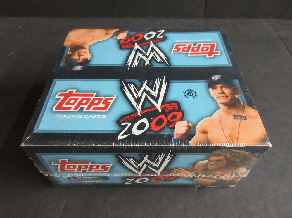 2009 Topps WWE Wrestling Box (Hobby) (24/7)