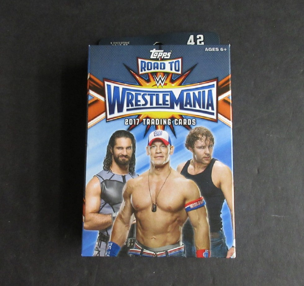 2017 Topps WWE Wrestling Road To WrestleMania Hanger Box (42 Cards)
