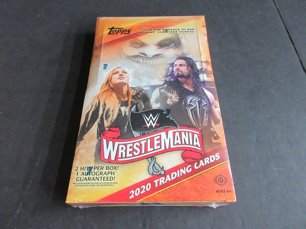 2020 Topps WWE Wrestling Road To WrestleMania Box (Hobby) (24/7)