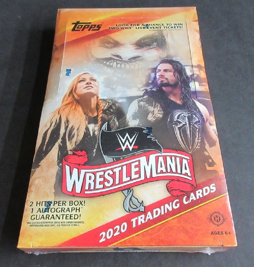 2020 Topps WWE Wrestling Road To WrestleMania Box (Hobby) (24/7)