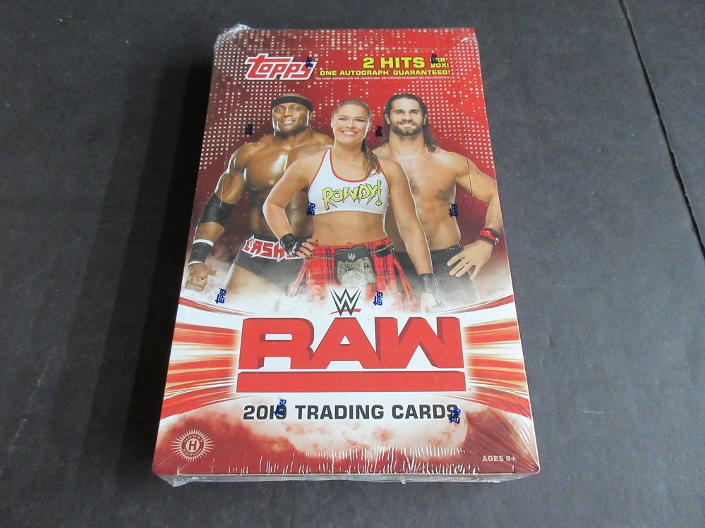 2019 Topps WWE Wrestling Raw Box (Hobby) (24/7)