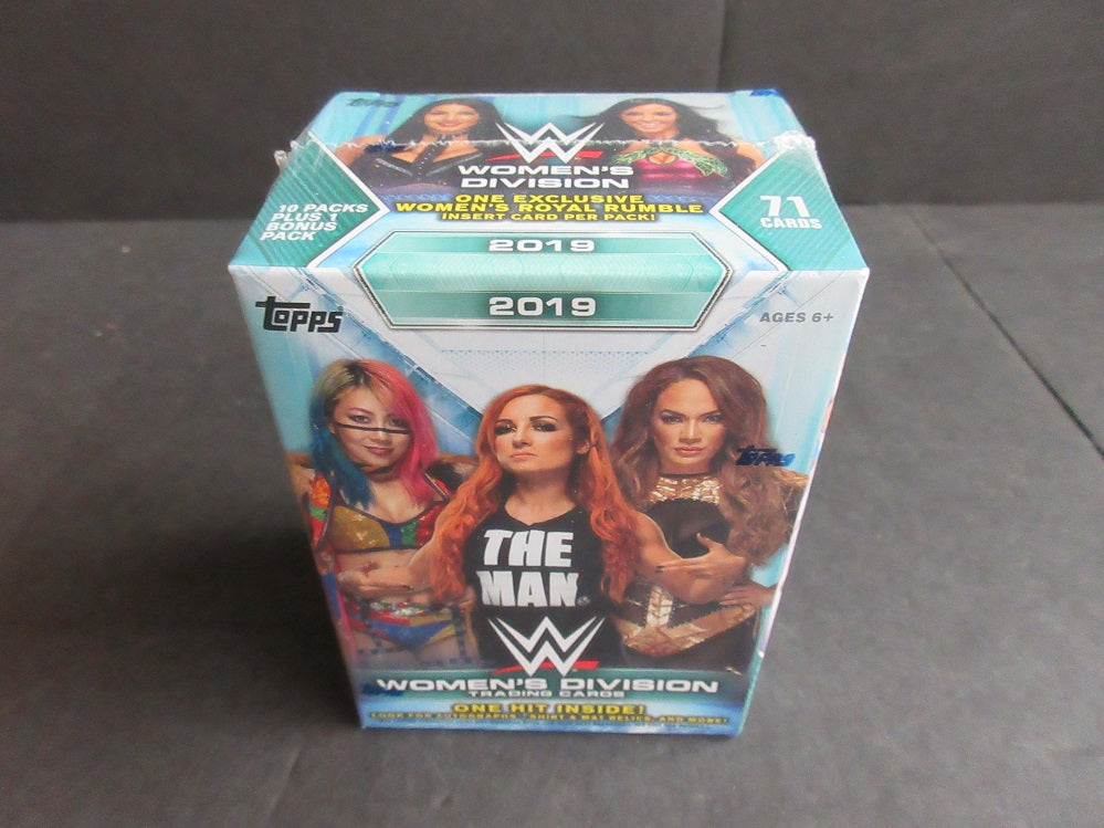 2019 Topps WWE Wrestling Women's Division Blaster Box (10/7)