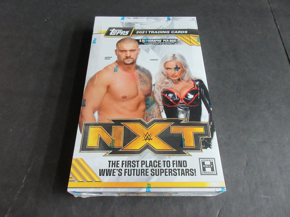 2021 Topps WWE Wrestling NXT Box (Hobby) (18/7)