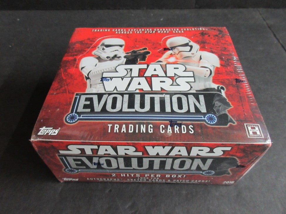 2016 Topps Star Wars Evolution Box (Hobby) (24/8)