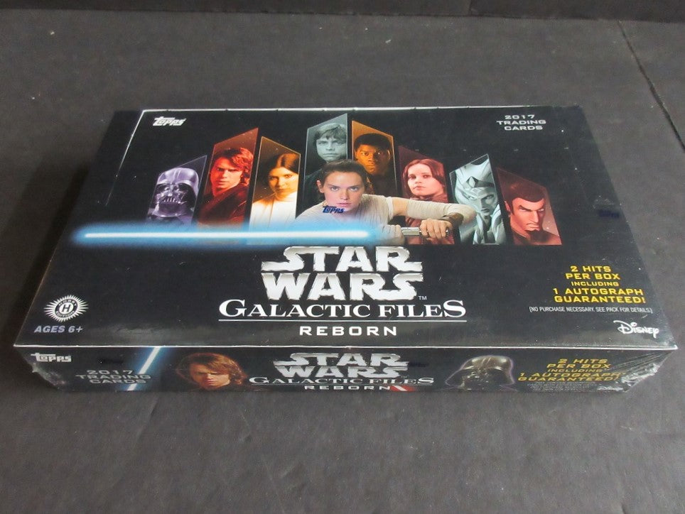 2017 Topps Star Wars Galactic Files Reborn Box (Hobby) (24/8)