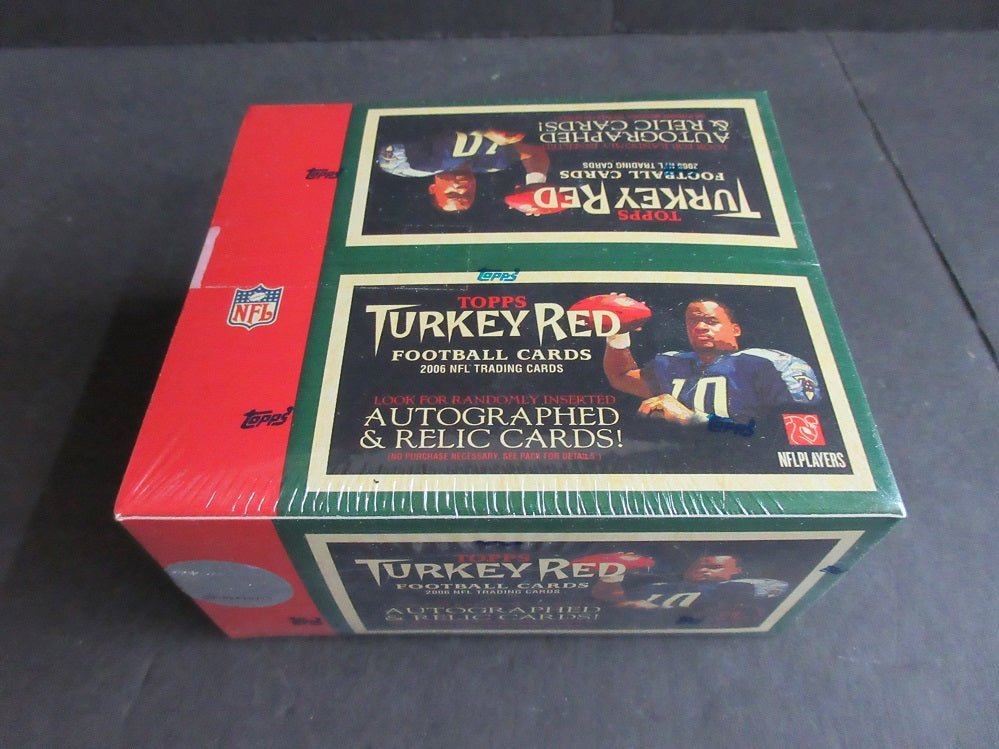 2006 Topps Turkey Red Football Box (Retail) (24/8)