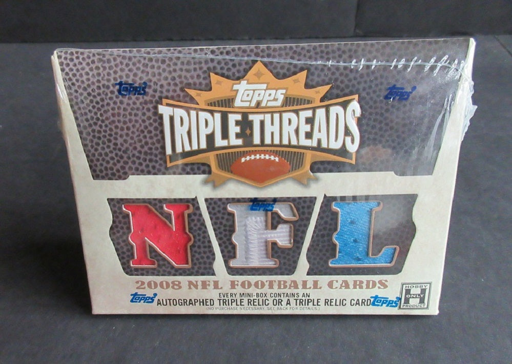 2008 Topps Triple Threads Football Mini-Box (Hobby) (1/6)