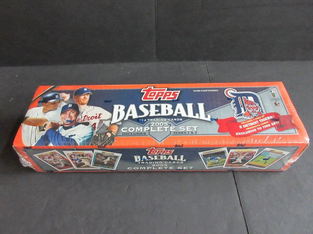 2005 Topps Baseball Factory Set (Tigers)