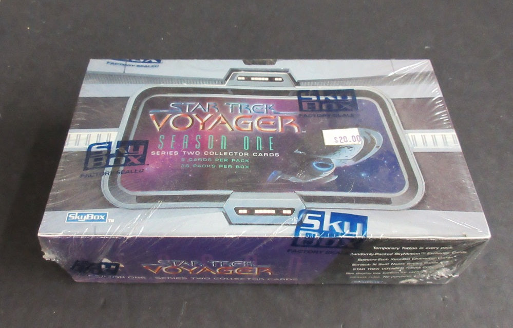 1996 Skybox Star Trek Voyager Season One Series 2 Unopened Box (36/8)