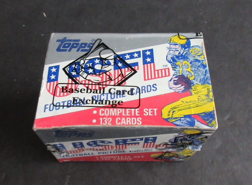 1985 Topps USFL Football Factory Set (Tape Intact) (BBCE)