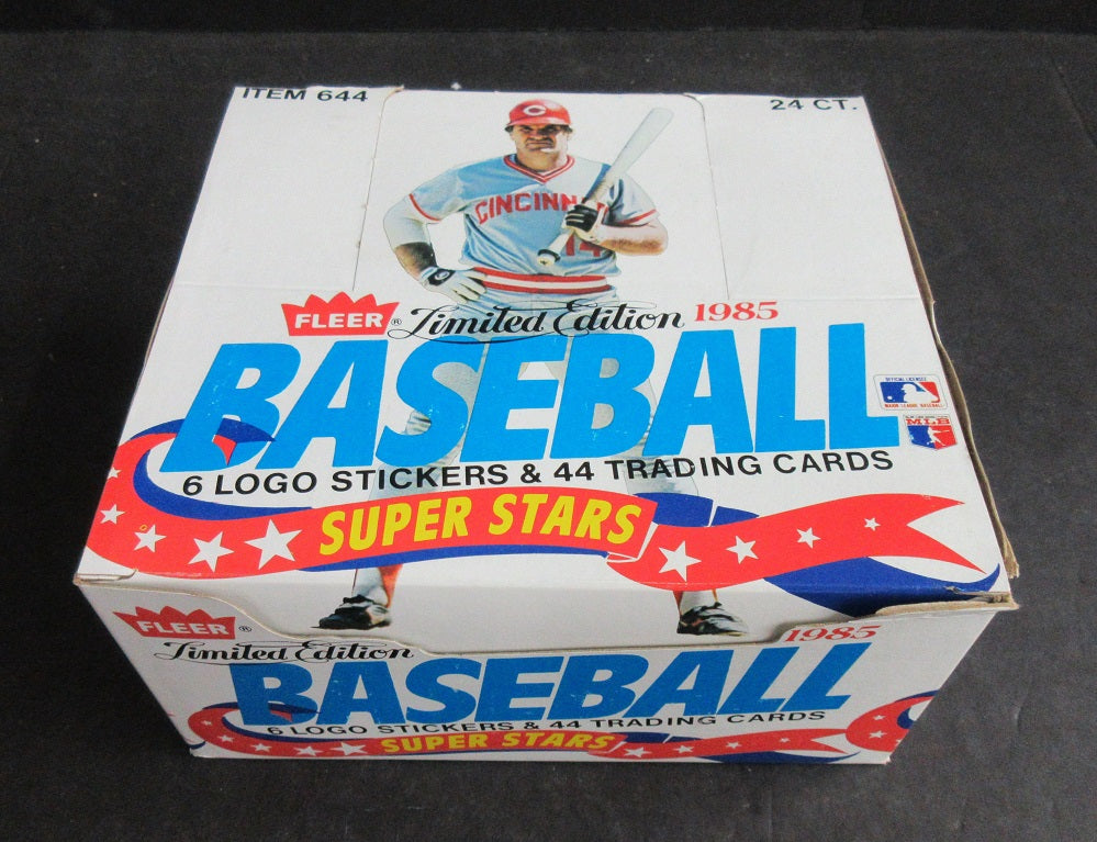 1985 Fleer Limited Edition Baseball Factory Set Box (24/50)