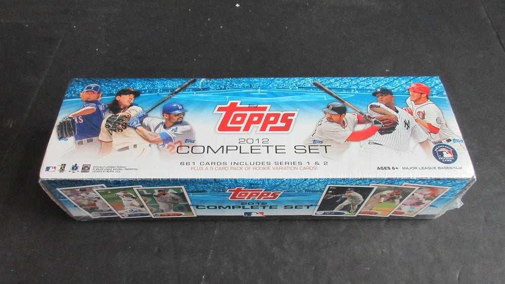2012 Topps Baseball Factory Set (Retail) (Blue)