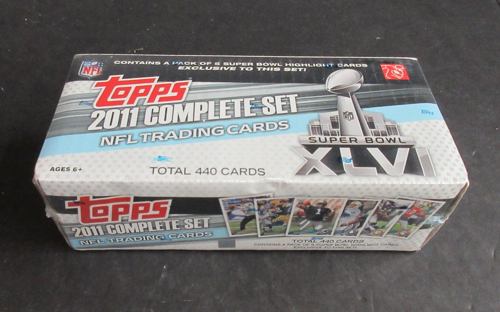 2011 Topps Football Factory Set (Super Bowl XLVI)