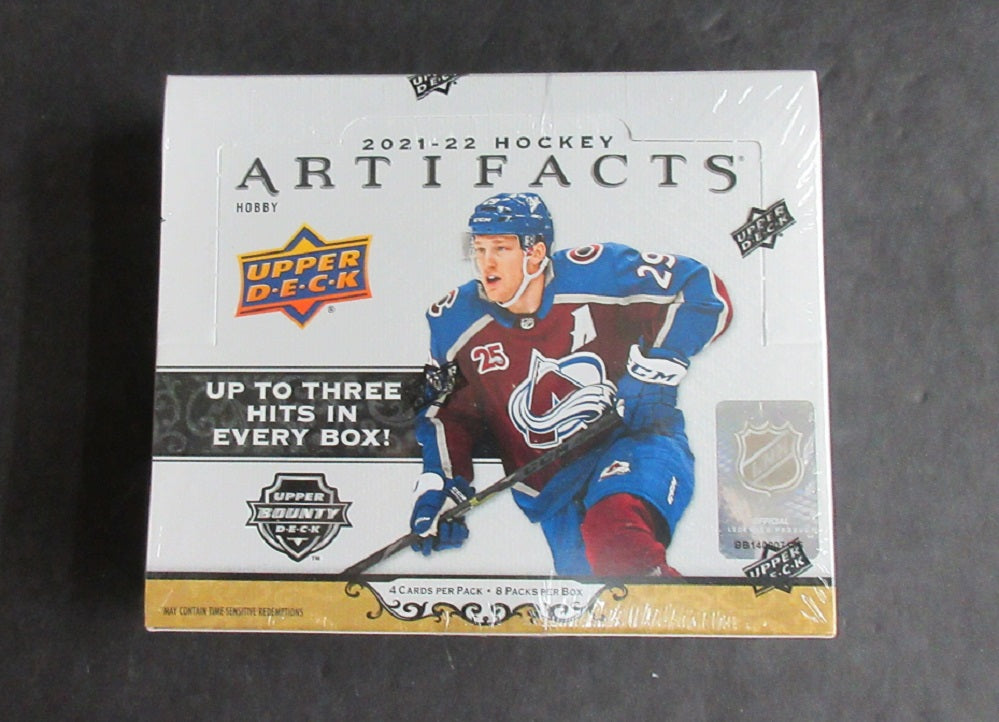 2021/22 Upper Deck Artifacts Hockey Box (Hobby) (8/4)