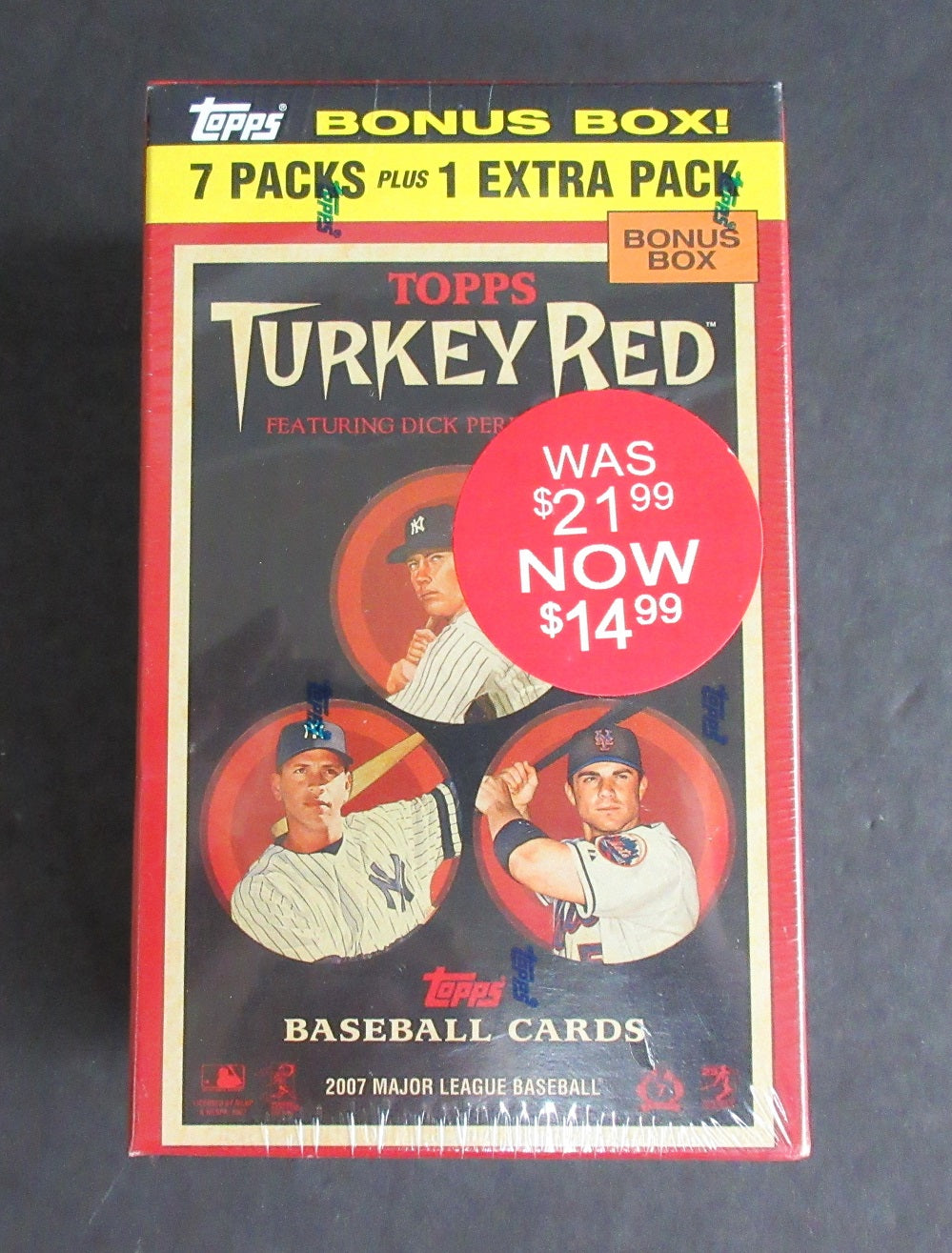 2007 Topps Turkey Red Baseball Blaster Box (8/8)