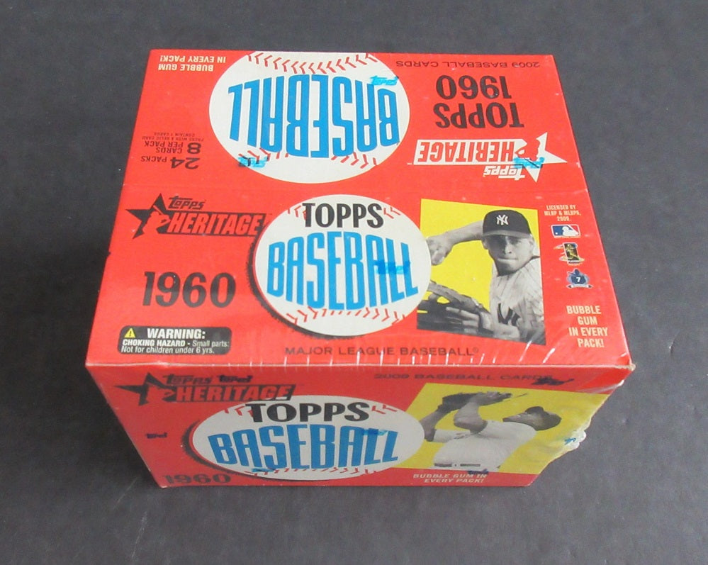 2009 Topps Heritage Baseball Box (Retail) (24/8)