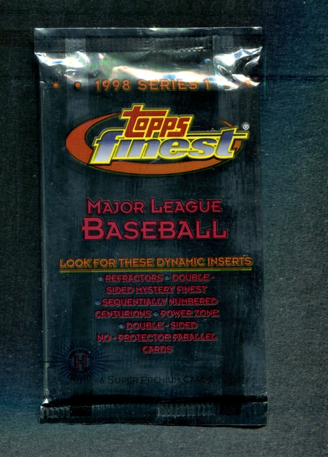 1998 Topps Finest Baseball Unopened Series 1 Pack (Hobby)