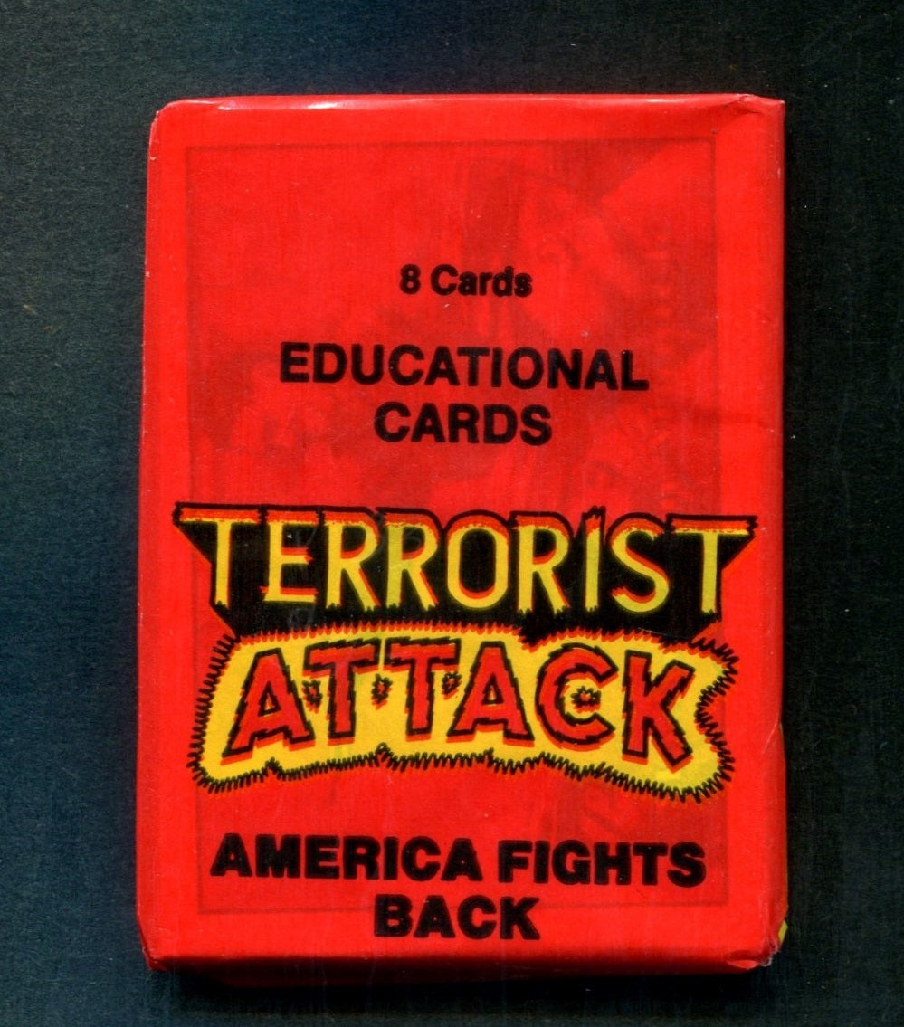 1987 Piedmont Terrorist Attack Unopened Wax Pack