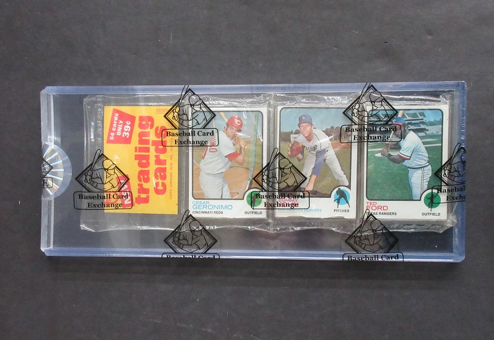 1973 Topps Baseball Unopened Series 2/3 Rack Pack (BBCE)