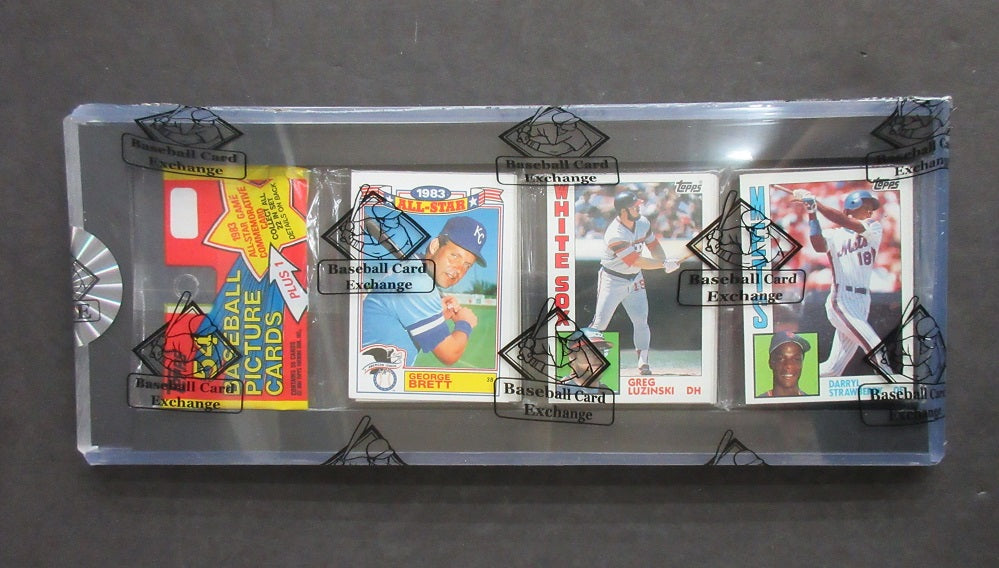 1984 Topps Baseball Unopened Rack Pack (BBCE) (Strawberry Top)