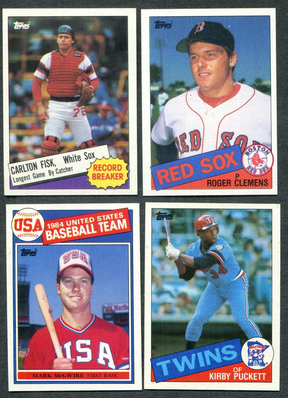 1985 Topps Baseball Complete Set NM NM/MT (792) (23-219)