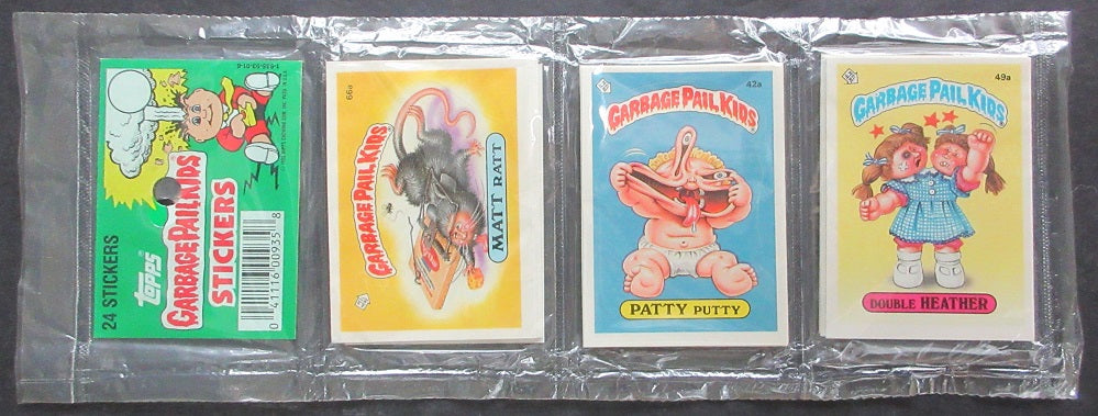 1985 Topps Garbage Pail Kids Unopened Series 2 Rack Pack