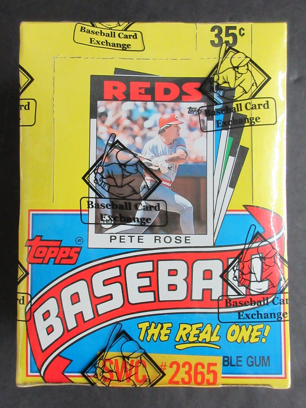 1986 Topps Baseball Unopened Wax Box (SWC) (BBCE)