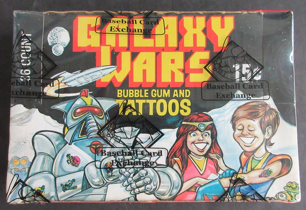 1973 Donruss Galaxy Wars Unopened Wax Box (BBCE)