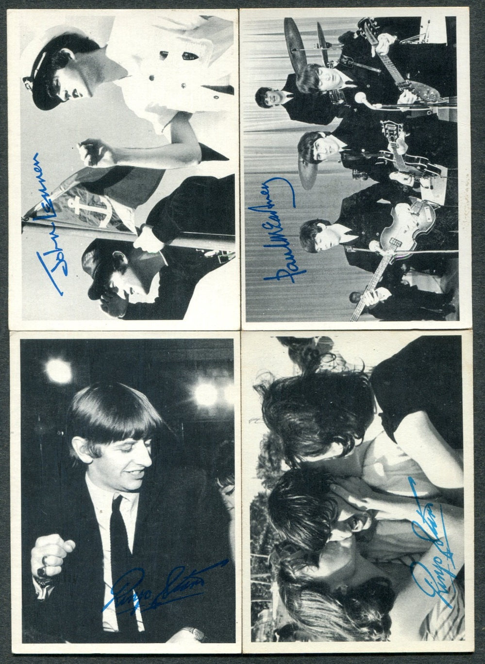 1964 Topps Beatles Black & White Complete Series 2 Set (55) EX EX/MT