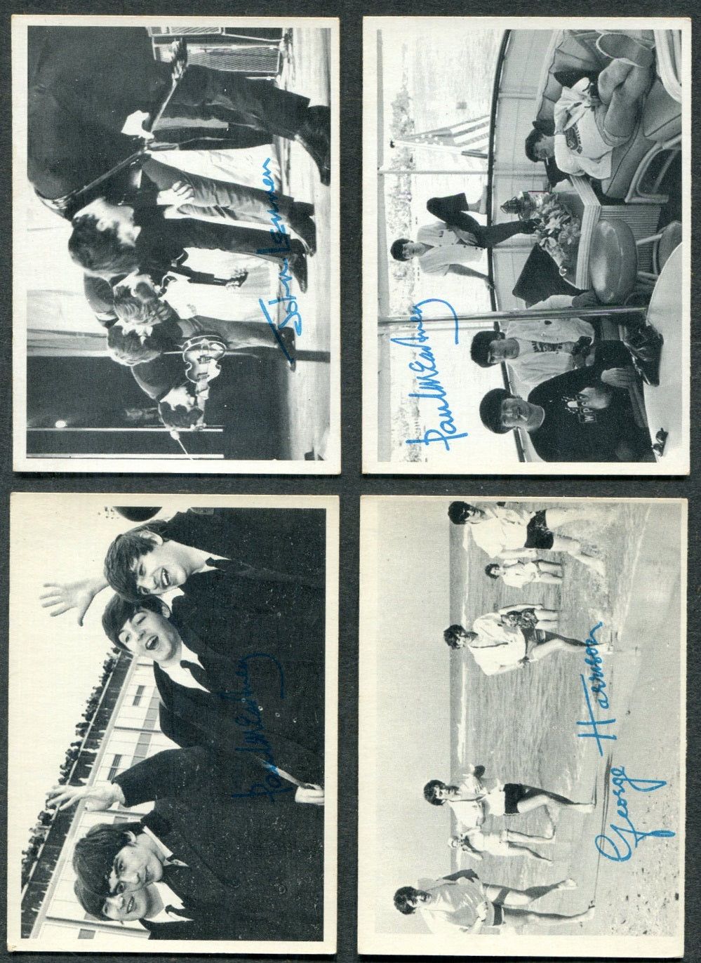 1964 Topps Beatles Black & White Complete Series 3 Set (50) EX EX/MT