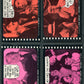 1975 Fleer Hollywood Slap Stickers Complete Set (66) EX EX/MT