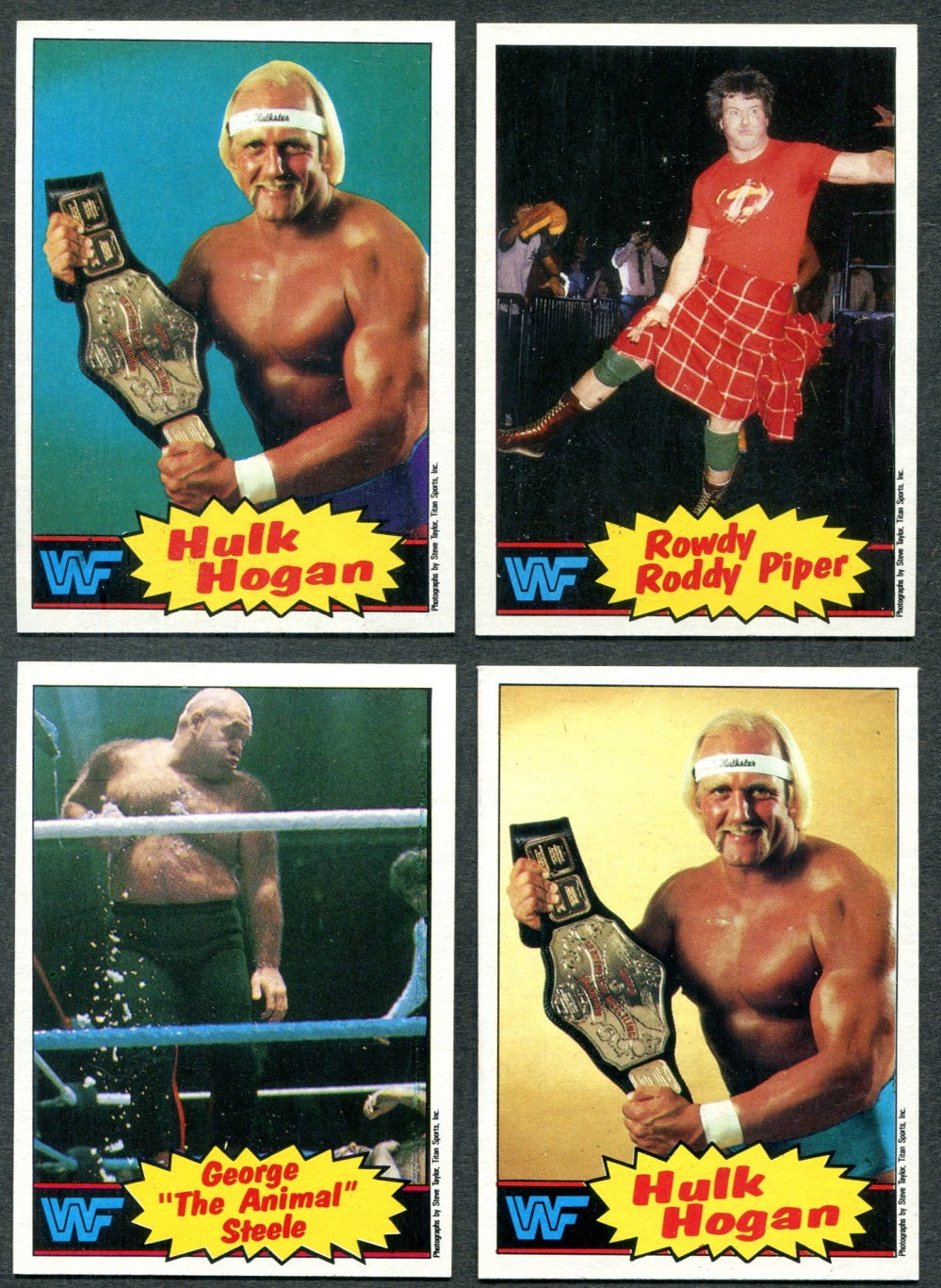 1985 Topps WWF Pro Wrestling Stars Complete Set (66) NM NM/MT (Set #1)