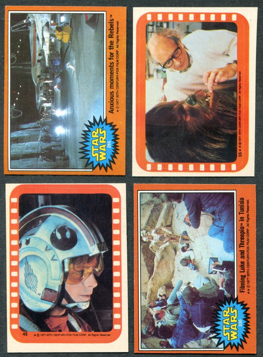 1978 Topps Star Wars Complete Series 5 Set (w/ stickers) (66/11) NM NM/MT