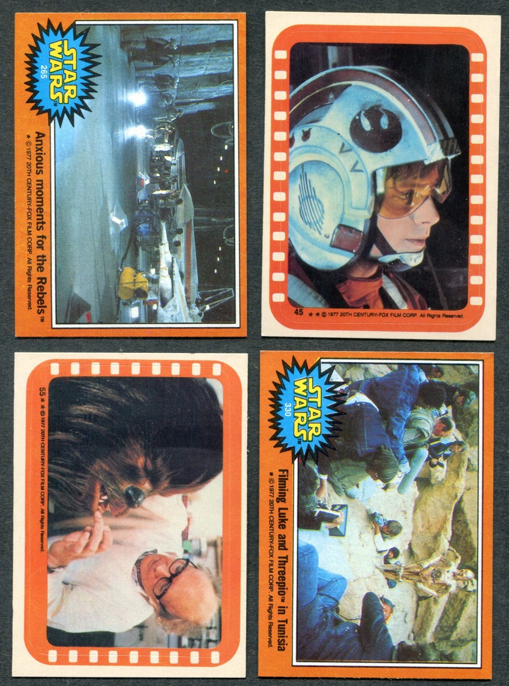 1978 Topps Star Wars Complete Series 5 Set (w/ stickers) (66/11) NM