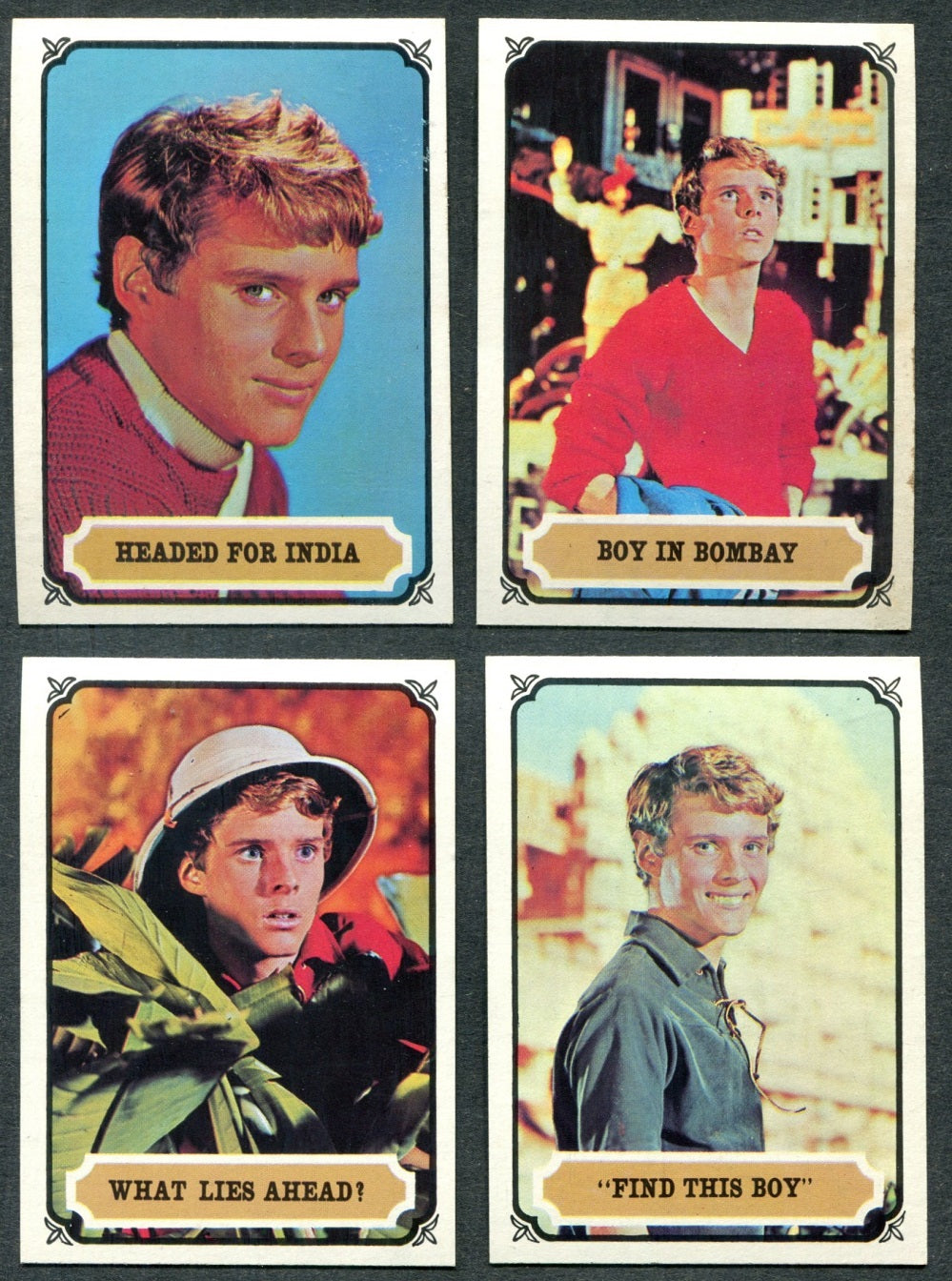 1967 Topps Maya: Mysteries Of India Complete Set (55) NM NM/MT