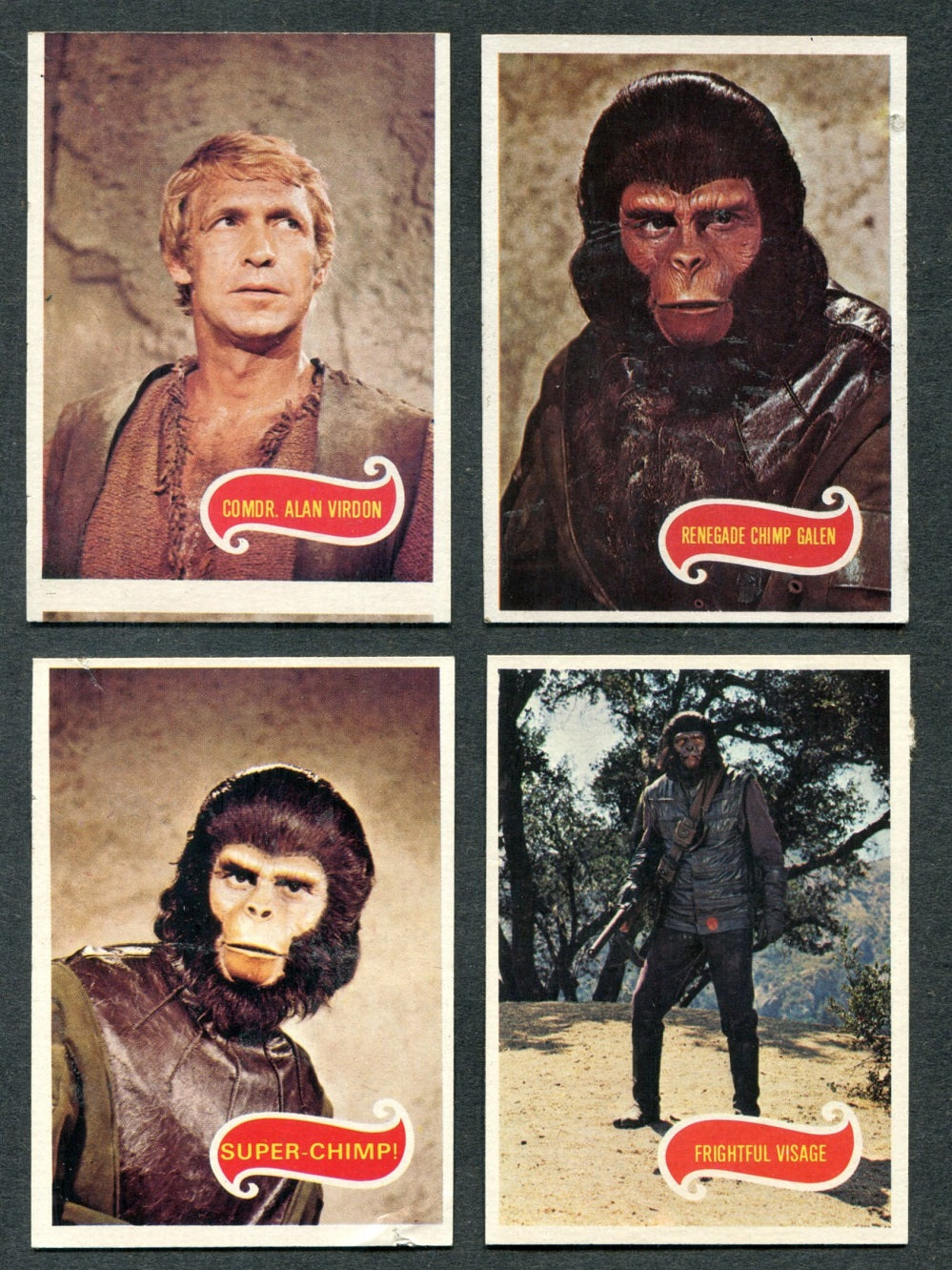 1975 Topps Planet Of The Apes Complete Set (66) EX/MT NM