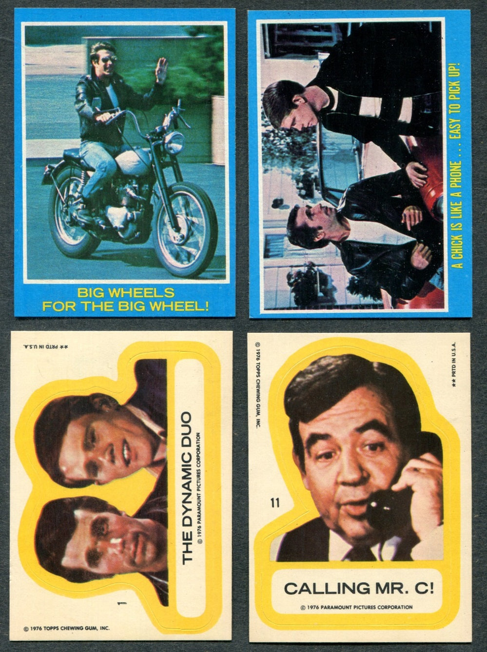 1976 Topps Happy Days Complete Set (w/ stickers) (44/11) NM NM/MT