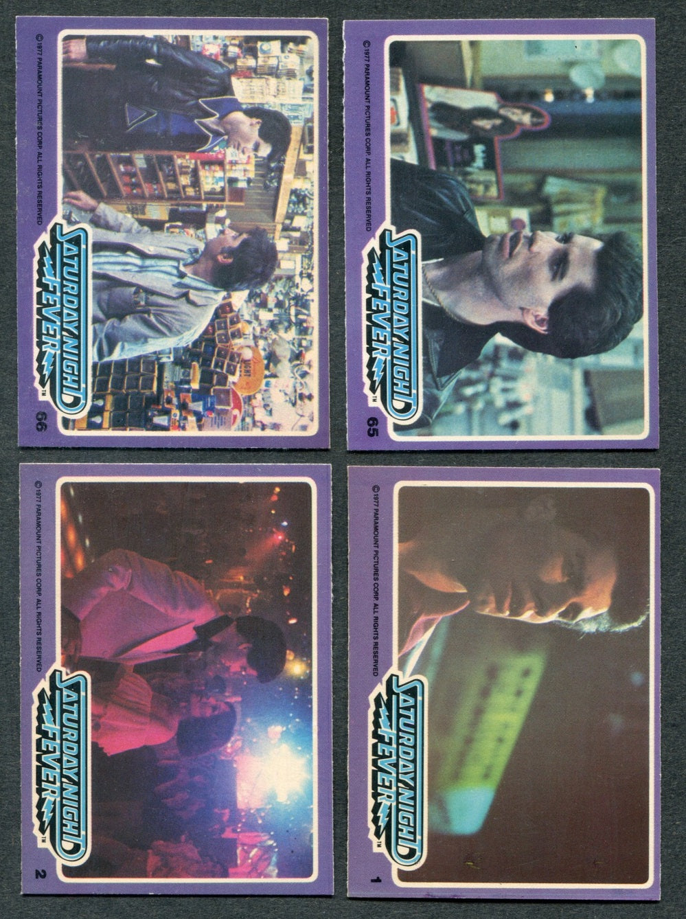 1978 Donruss Saturday Night Fever Complete Set (66) NM NM/MT