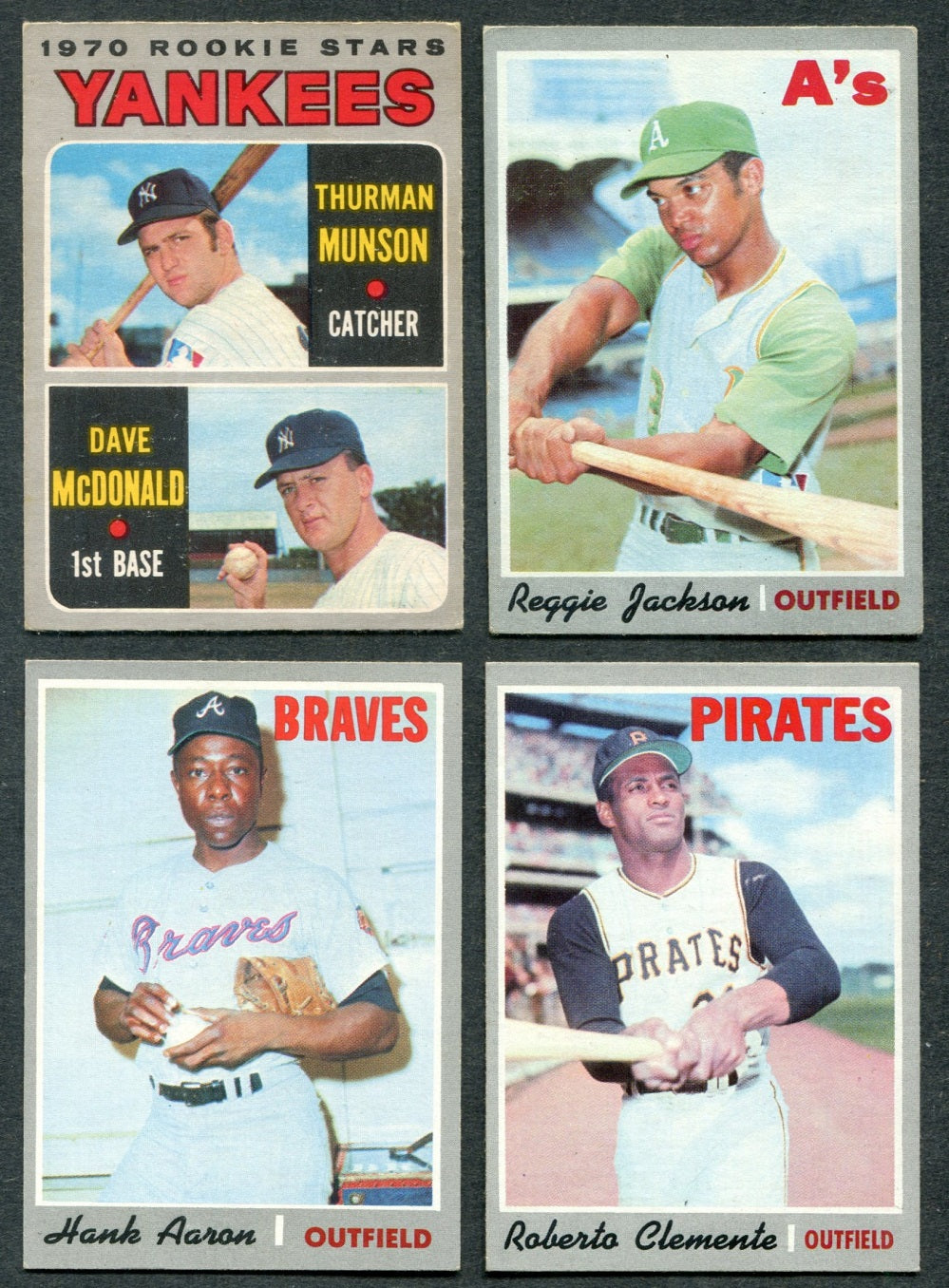 1970 Topps Baseball Complete Set EX/MT NM (720) (23-246)