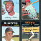 1971 Topps Baseball Partial Set EX NM (600/752) (23-247)