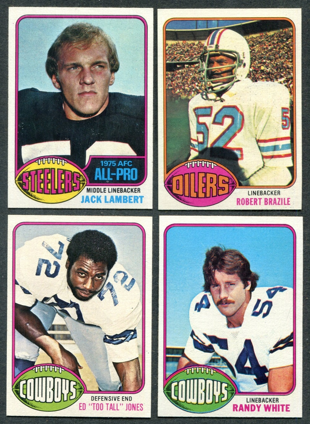 1976 Topps Football Complete Set NM (528) (23-263)