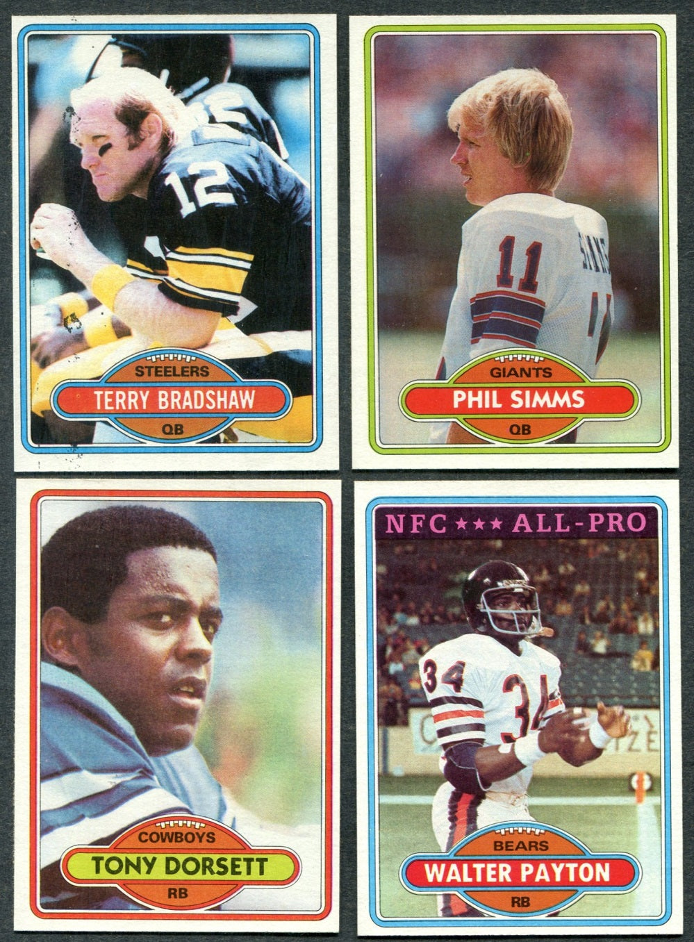 1980 Topps Football Complete Set EX/MT NM (528) (23-264)